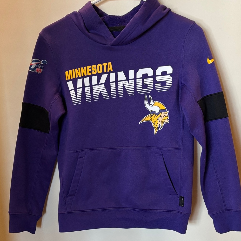 Nike Kids Purple Minnesota Vikings Hoodie